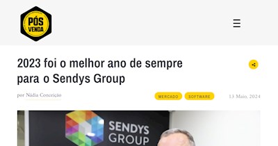 2023 foi o melhor ano de sempre para o Sendys Group